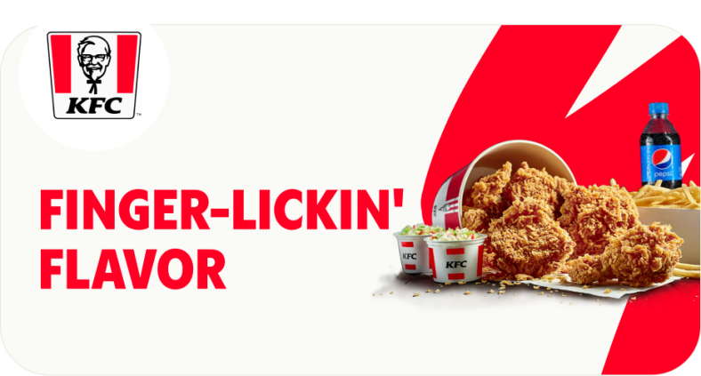 Food Orders from KFC