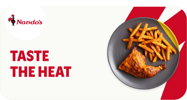 Food Orders from Nando's